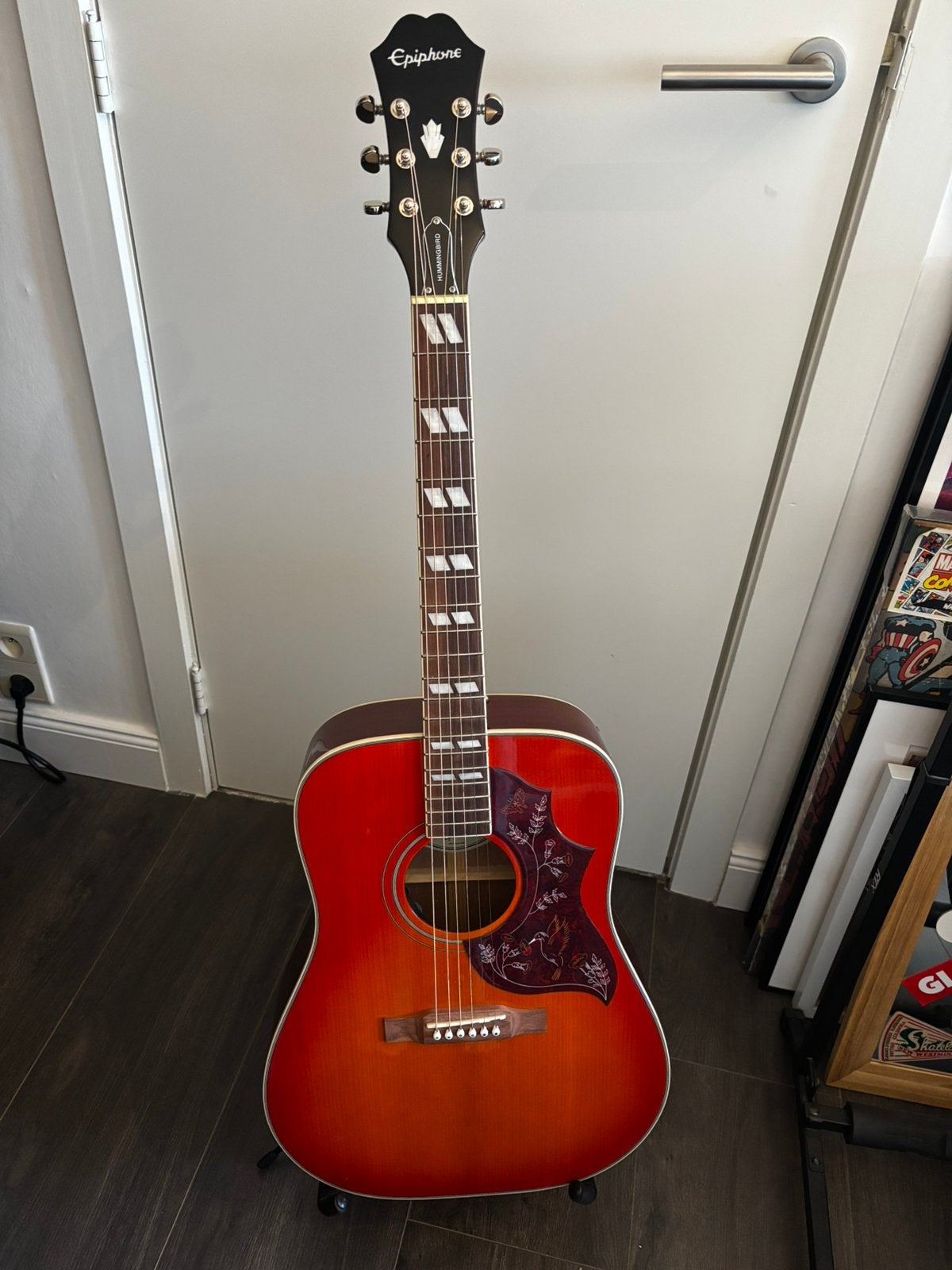 Epiphone hummingbird studio perfecte staat, Muziek en Instrumenten, Ophalen, Zo goed als nieuw