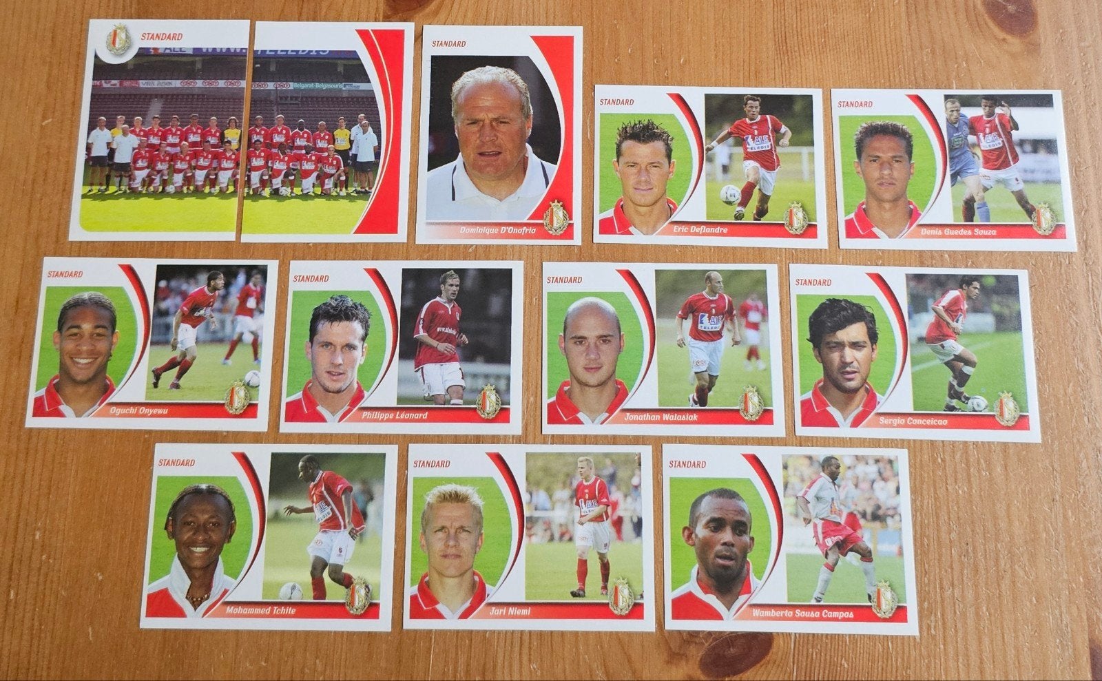 Ballon de football inutilisé Panini Football 2005 du Standar, Enlèvement ou Envoi, Comme neuf, Plusieurs autocollants