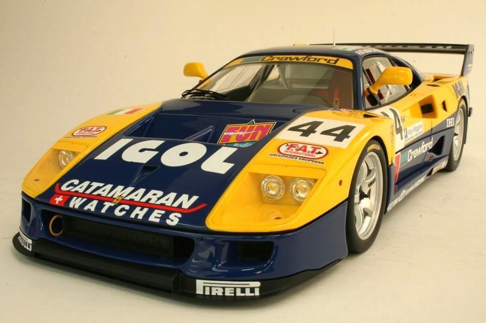 BBR 1/18 Ferrari F40 GTE - Le Mans 1996, Ophalen of Verzenden, Nieuw, Auto, Overige merken