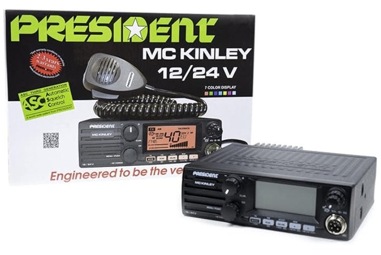 Radio CB President MC Kinley ASC AM-FM-LSB-USB 40CH, Télécoms, Émetteurs & Récepteurs, Enlèvement, Neuf, Émetteur et Récepteur