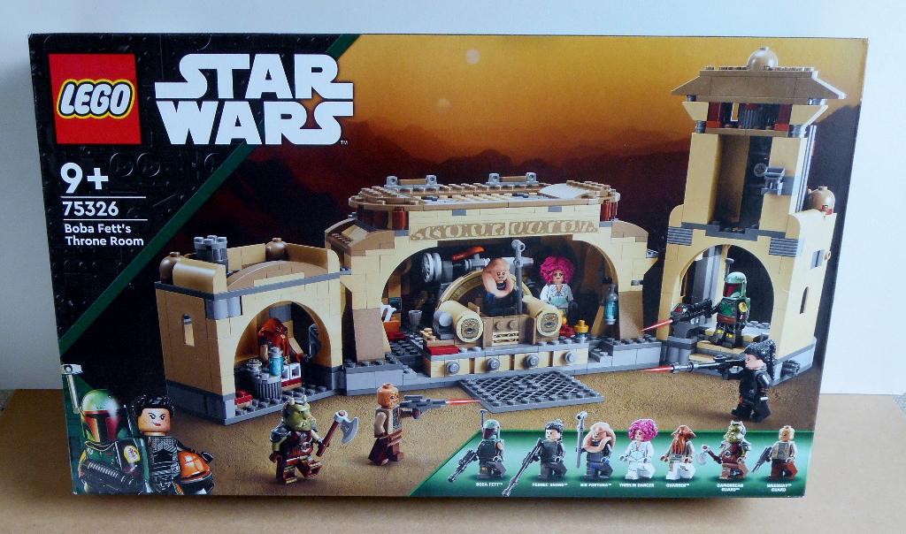 Lego 75326 Star Wars BOBA FETT'S THRONE ROOM nieuw, Enfants & Bébés, Jouets | Duplo & Lego, Neuf, Lego, Ensemble complet, Star Wars