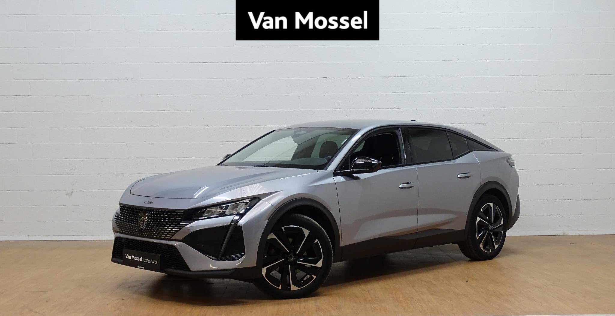 Peugeot 408 1.2T Allure automaat +leder, Auto's, Gebruikt, Zwart, 5 zetels, 5 deurs