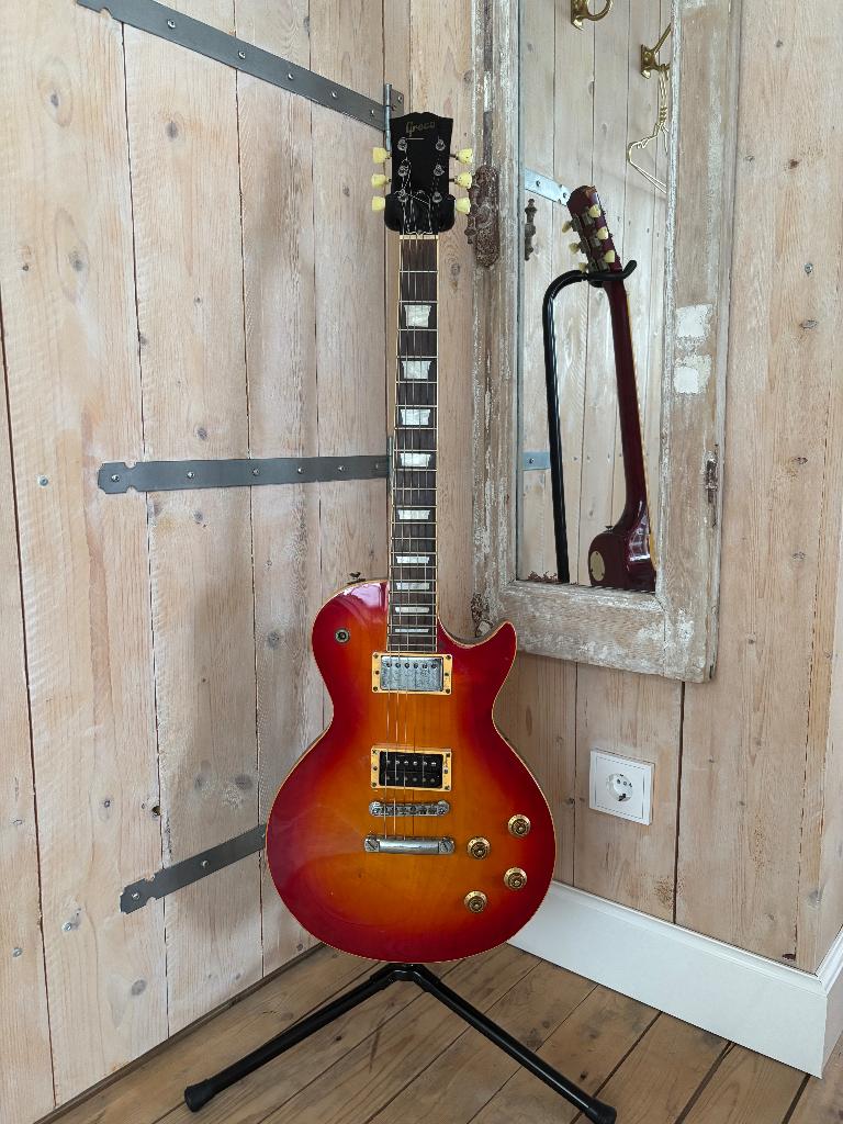 Greco EG-500 Les Paul, Ophalen of Verzenden, Gebruikt, Solid body, Overige merken