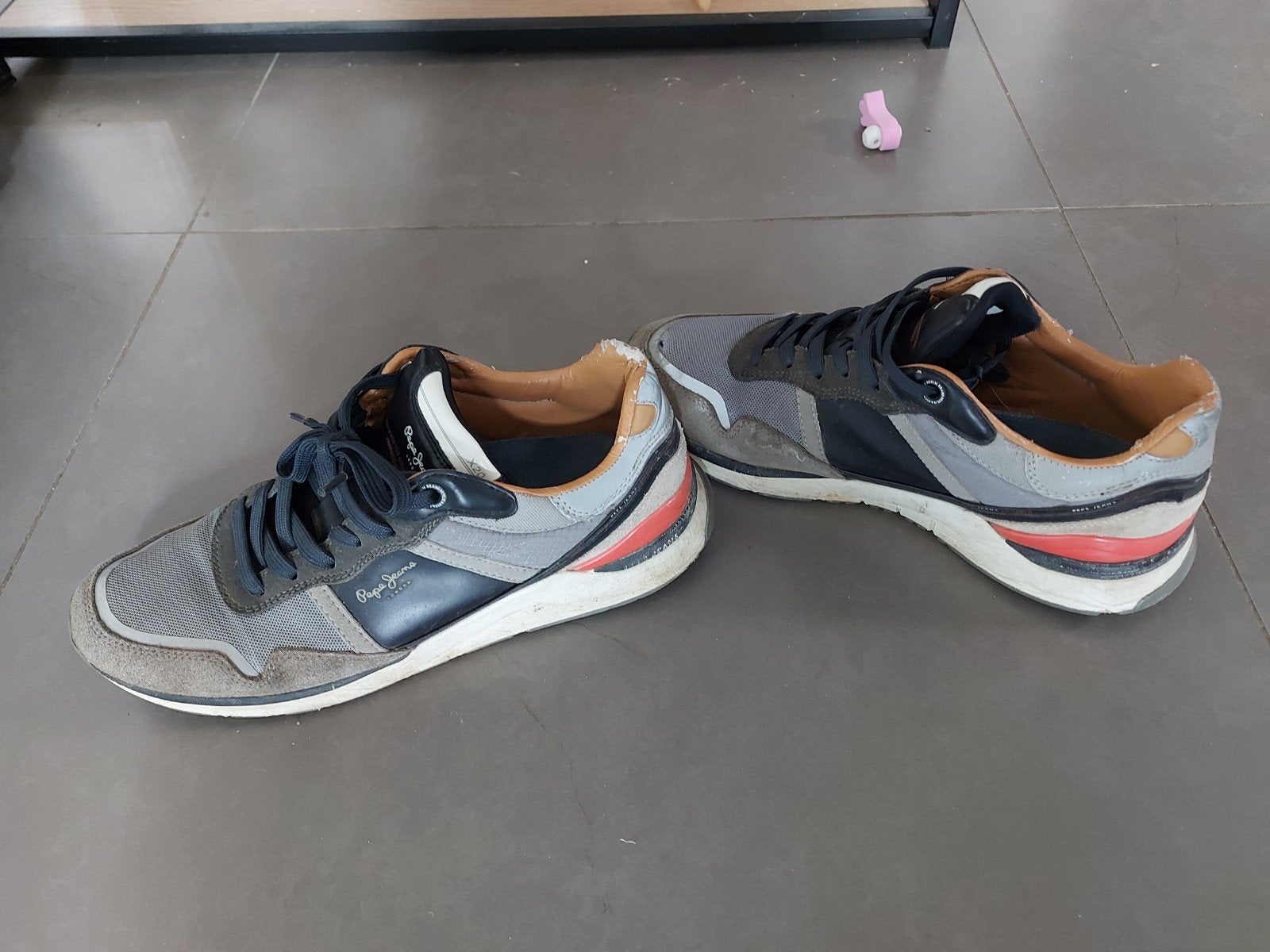 Sneakers pepe jeans maat 42 blauw grijs rood, Ophalen, Blauw, Sneakers