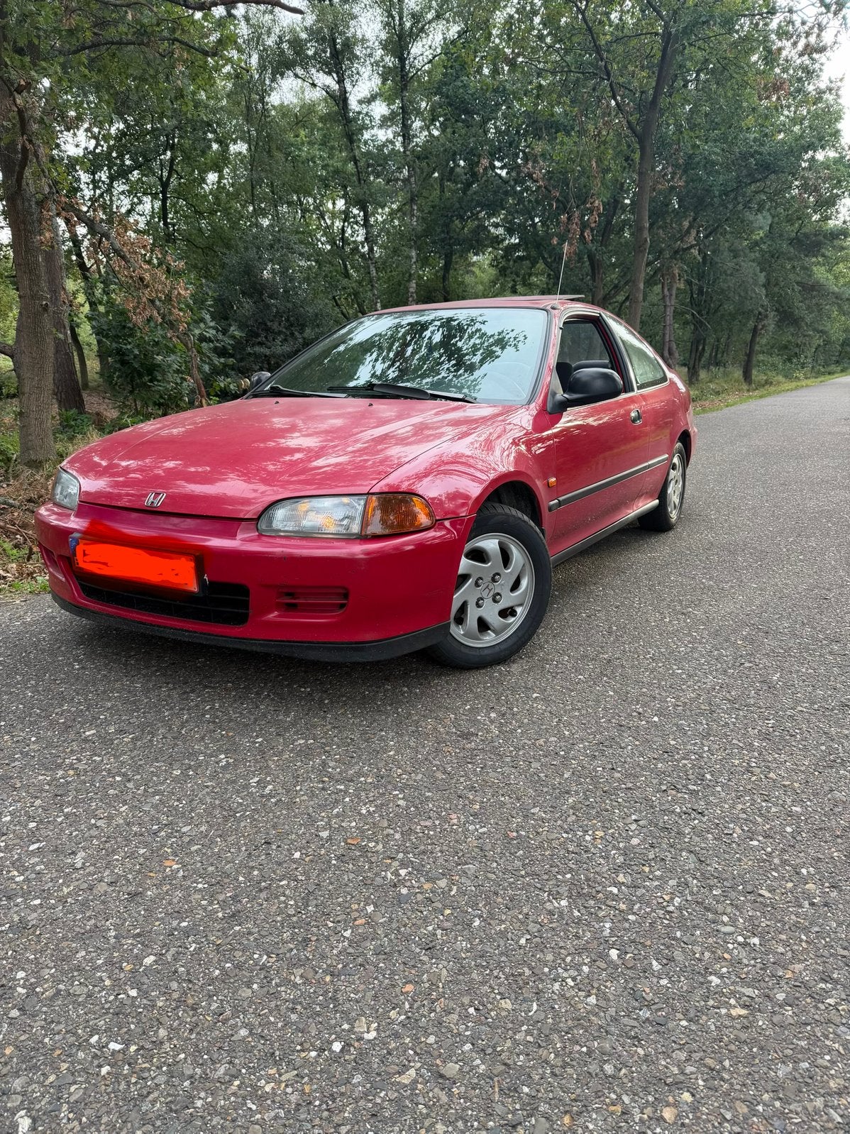 Honda civic coupe ej2, Auto's, Honda, Automaat, Elektrische ramen, Grijs, Particulier