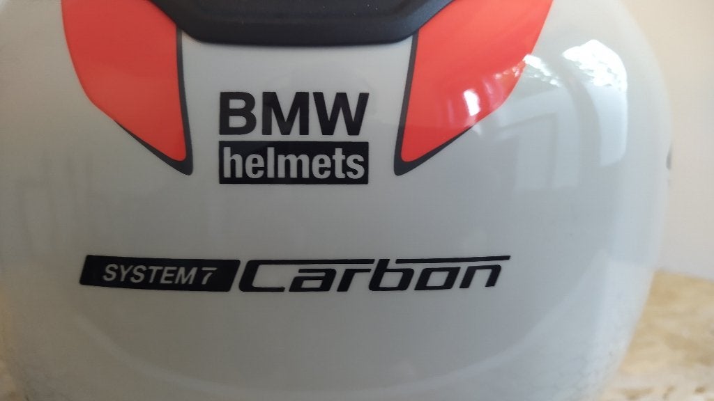 Motorhelm bmw System 7 Carbon maat XL (2021), Motoren, Kleding | Motorhelmen, Systeemhelm, XL, Overige merken, Tweedehands, Ophalen of Verzenden