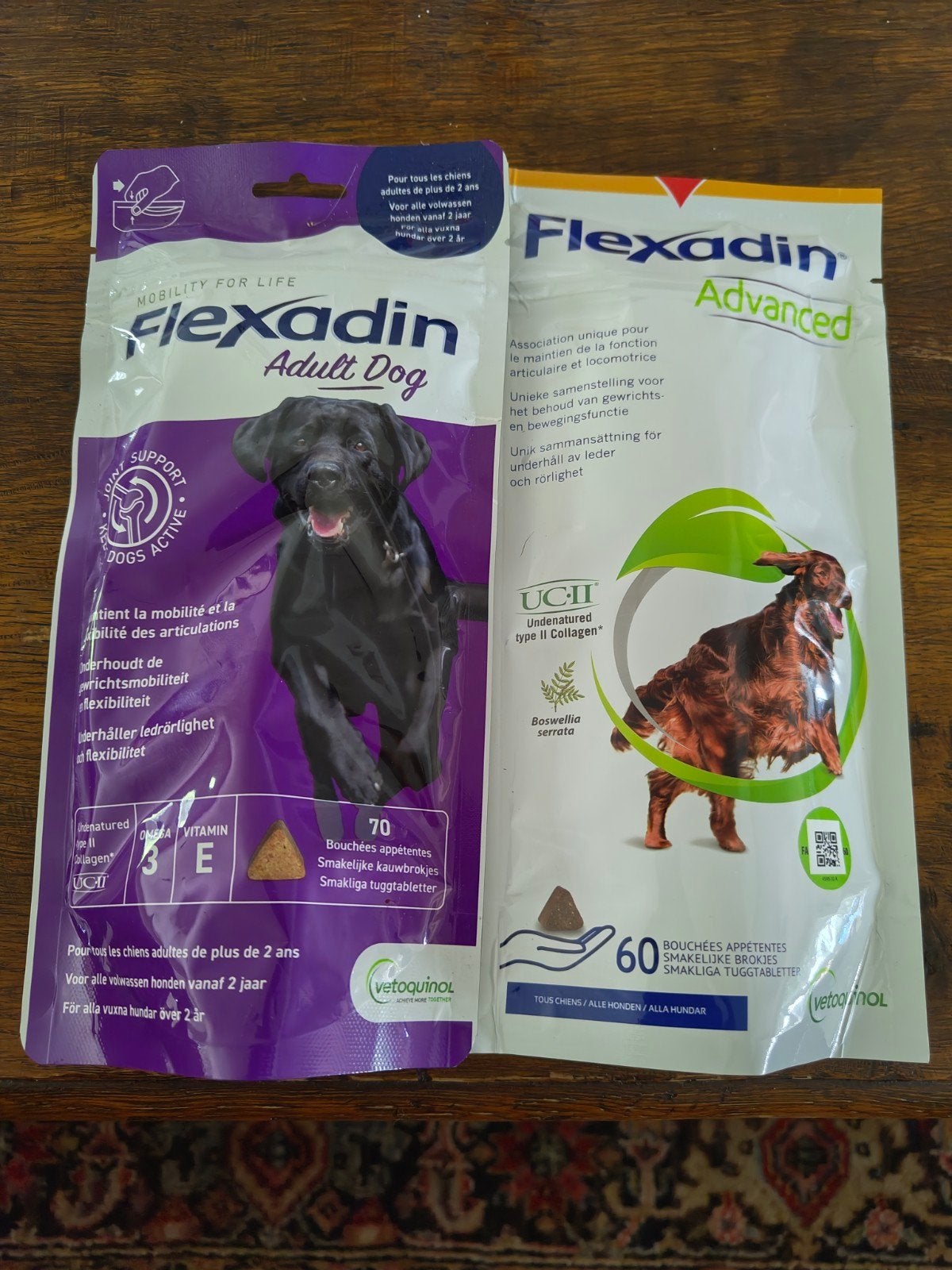 Flexadin voedingssupplementen, Enlèvement