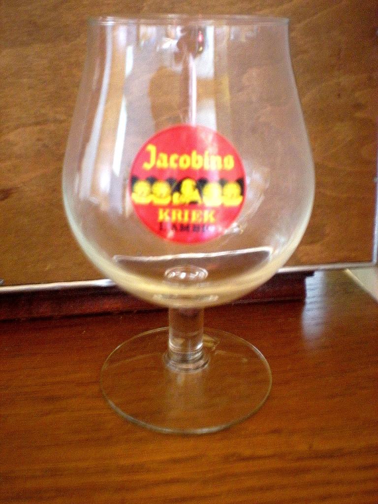 Jacobins  Kriek Lambic, Enlèvement ou Envoi, Comme neuf, Verre ou Verres