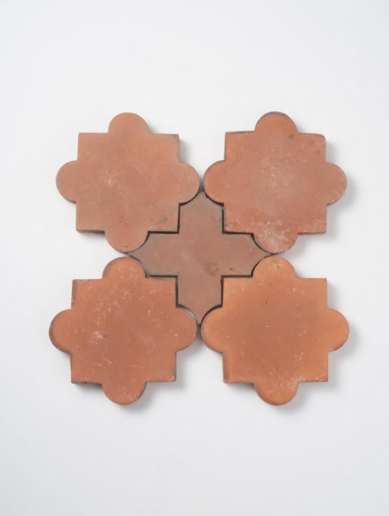 Authentieke Handgemaakte Franse SICBA Terracotta Tegels, Ophalen