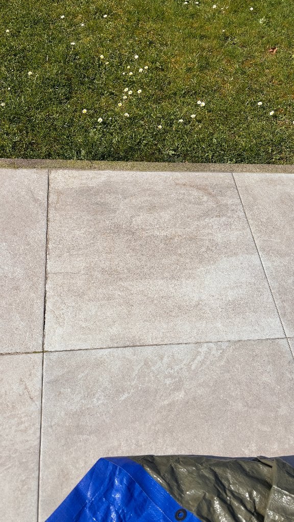 Carrelage extérieur, Enlèvement