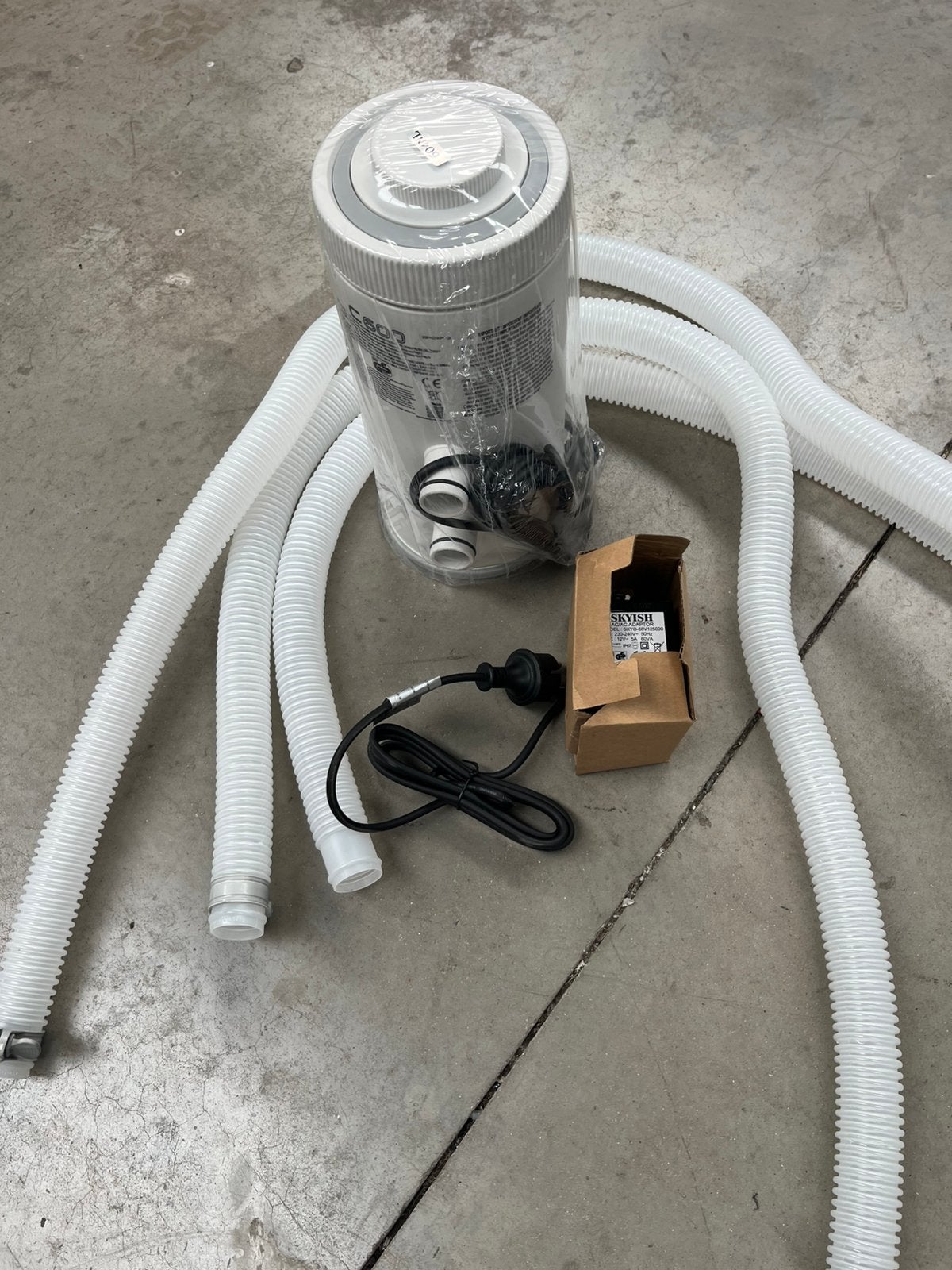 Zwembadpomp intex  C600, Ophalen, Zo goed als nieuw, Zwembadpomp