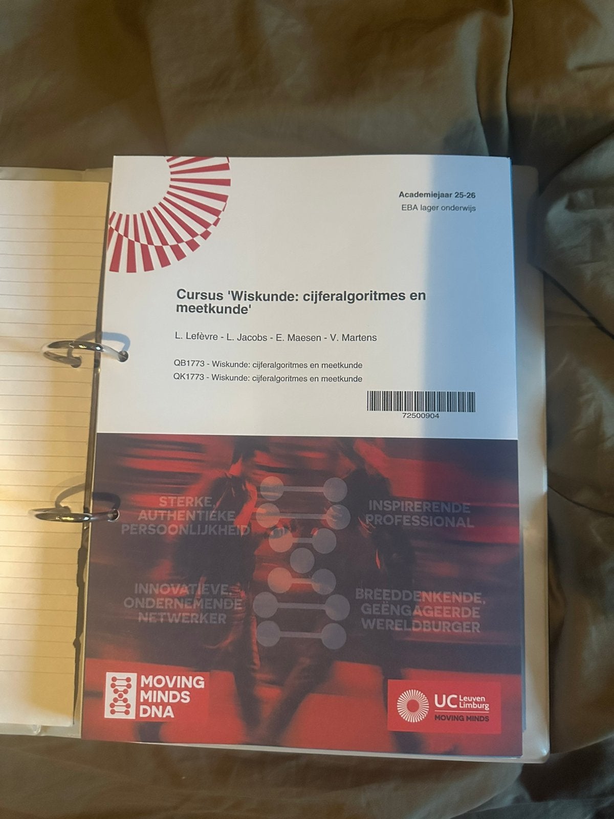 Cursus wiskunde: cijferalgoritme en meetkunde, Boeken, Ophalen, Zo goed als nieuw