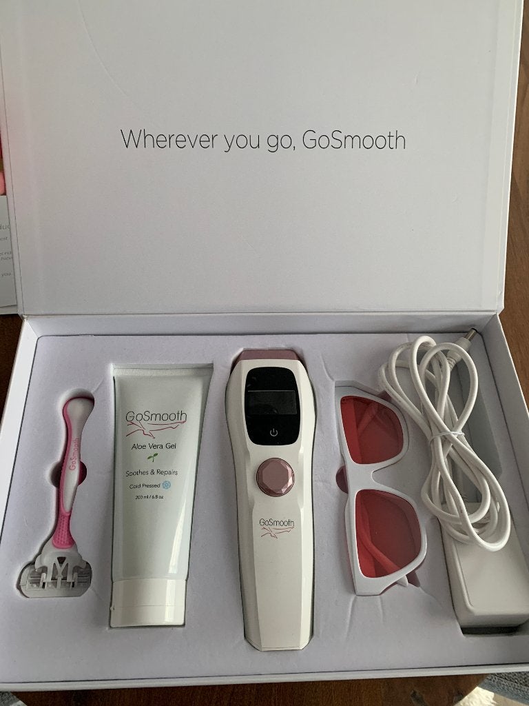 Gosmooth IPL ontharingskit PRO, Ophalen, Zo goed als nieuw, Scheren en Epileren