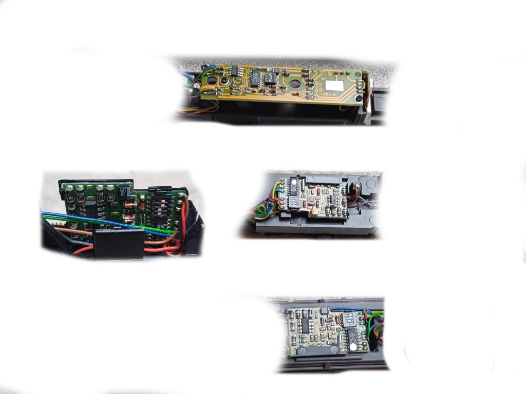4 x Decoder Delta Marklin, Wisselstroom, Locomotief, Verzenden, Zo goed als nieuw