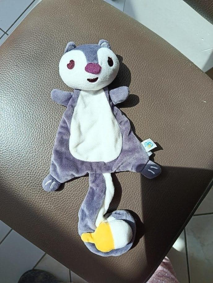 knuffeldoekje  met staart eekhoorn dreambee (doos mei 2026), Kinderen en Baby's, Ophalen of Verzenden, Nieuw, Knuffeldoekje