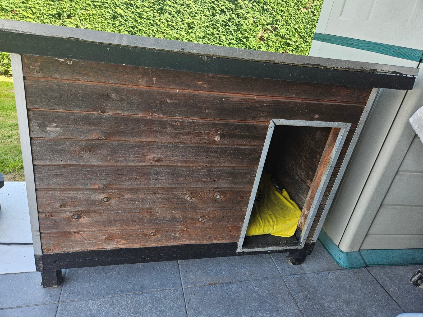 Hondenhok 112b x 74d x 82h, Dieren en Toebehoren, Ophalen, 65 tot 100 cm, Hondenhok, 110 cm of meer
