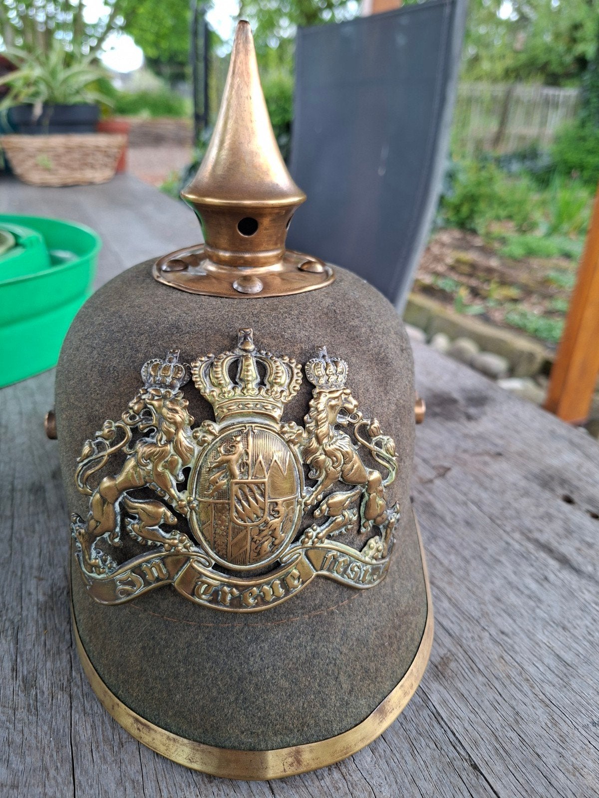 ww1 pickelhaube vilt, Ophalen of Verzenden
