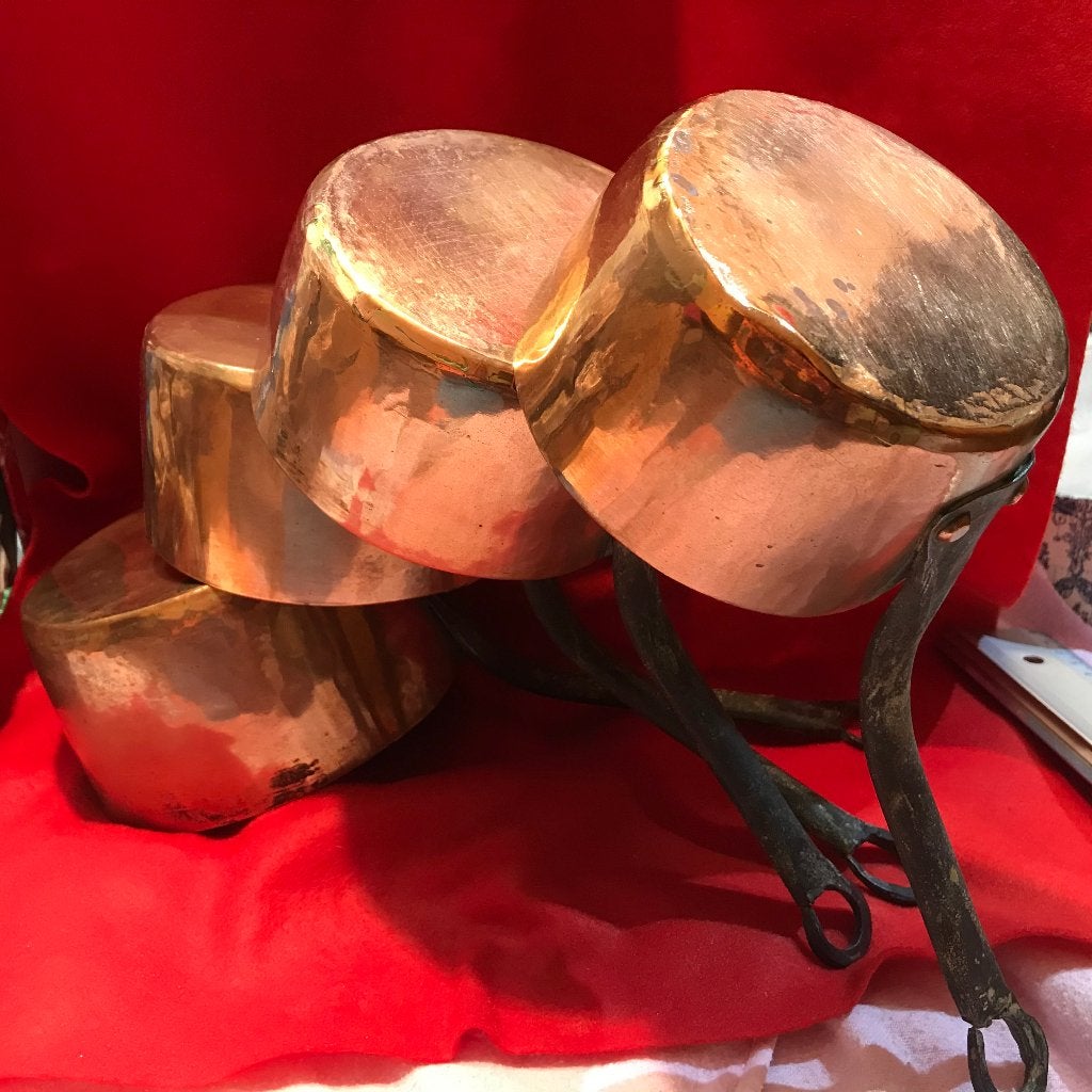 POELONS EN CUIVRE, Antiquités & Art, Enlèvement, Cuivre