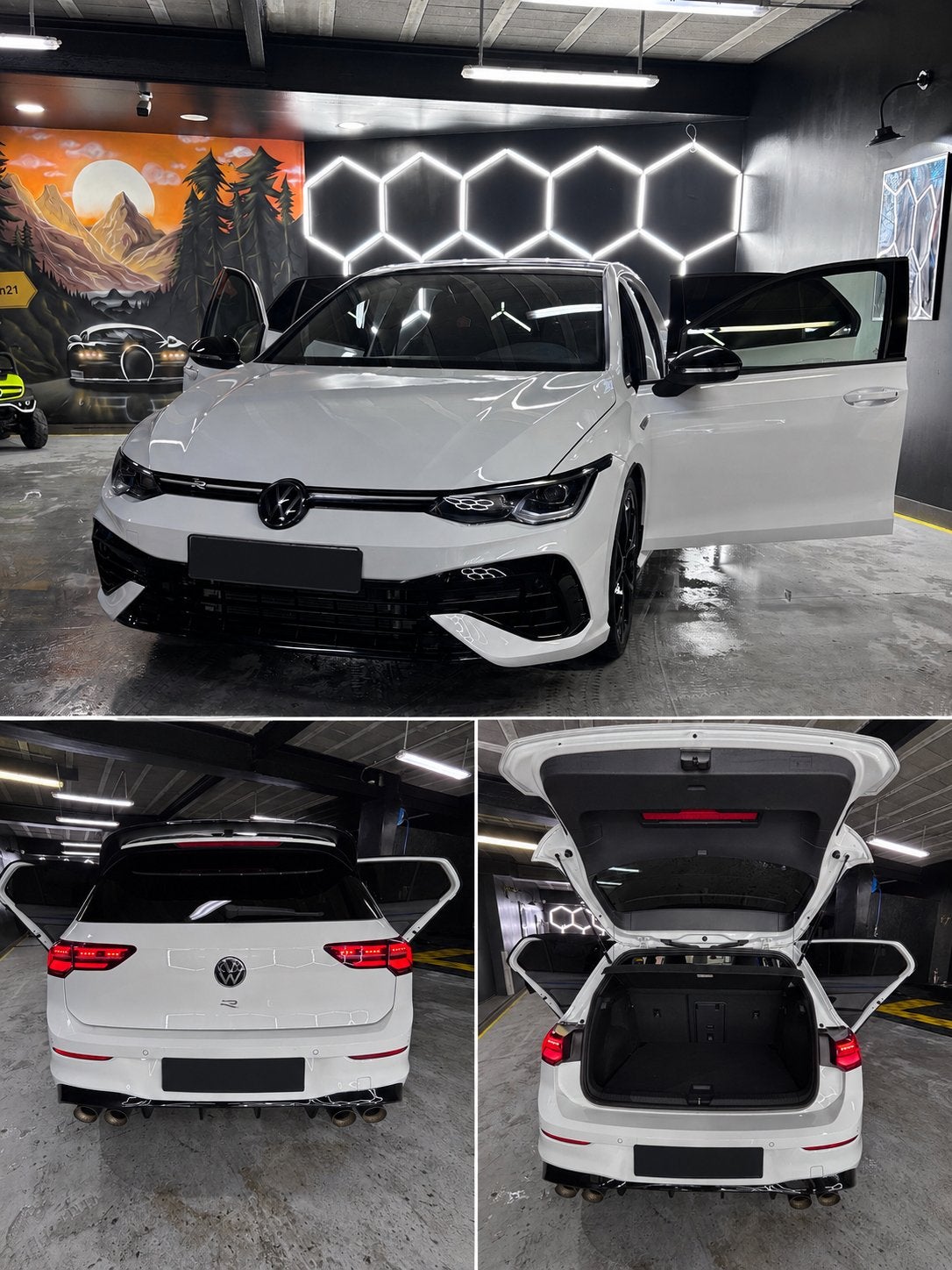 Volkswagen Golf 8R, Enlèvement
