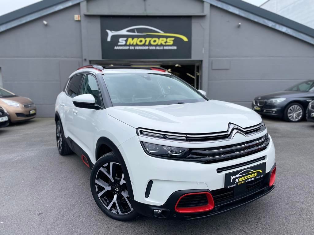 Citroen C5 Aircross 1.6i | Automaat | Pano •VEEL OPTIES•, Auto's, Citroën, Automaat, Android Auto, Leder, Bedrijf