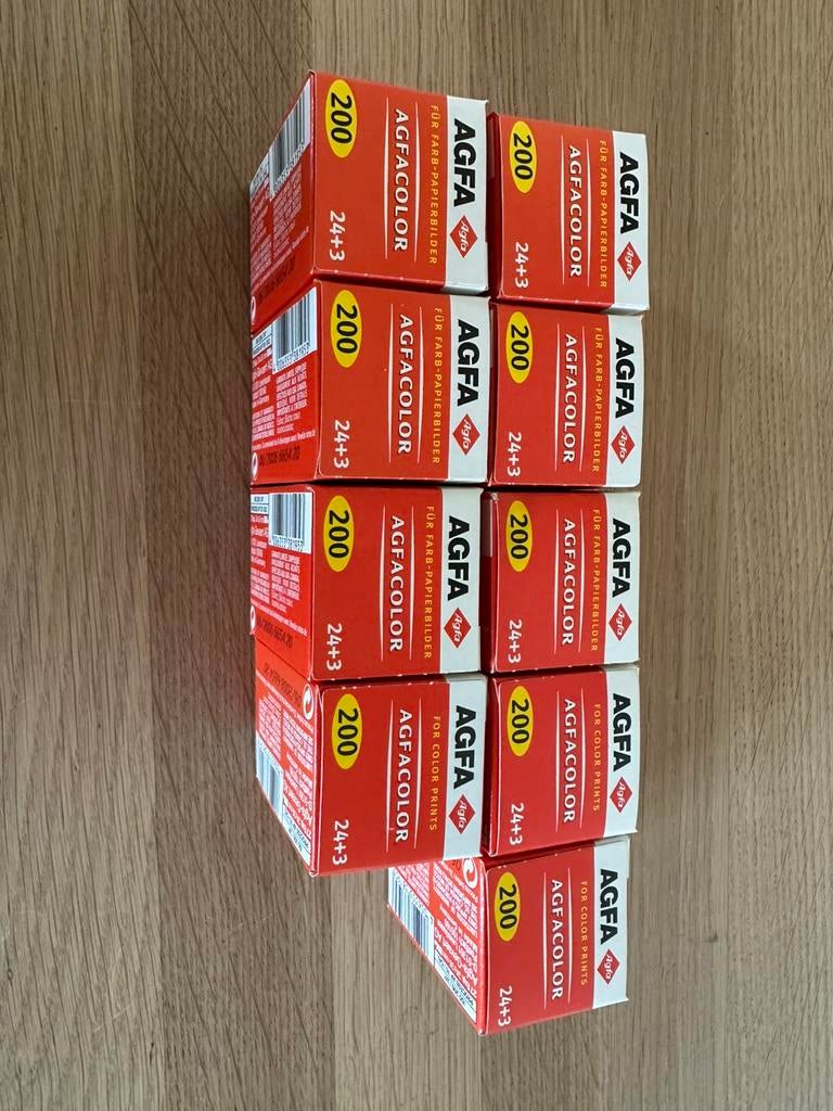 Agfa foto film negatief vintage expired film 2006, Ophalen of Verzenden, Nieuw, Compact, Overige Merken