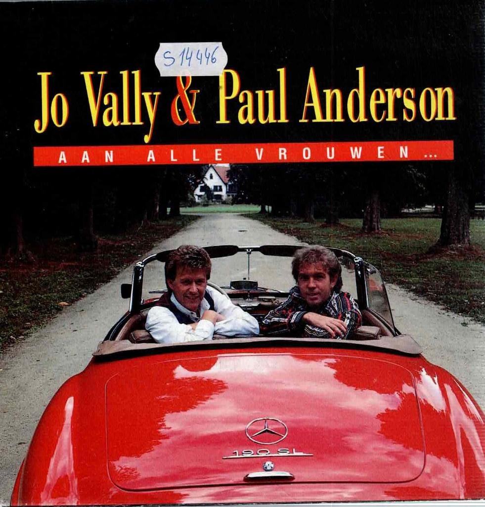 Vinyl, 7"  /  Jo Vally & Paul Anderson (2) – Aan Alle ..., Enlèvement ou Envoi, 1990 - 1999, Autres formats