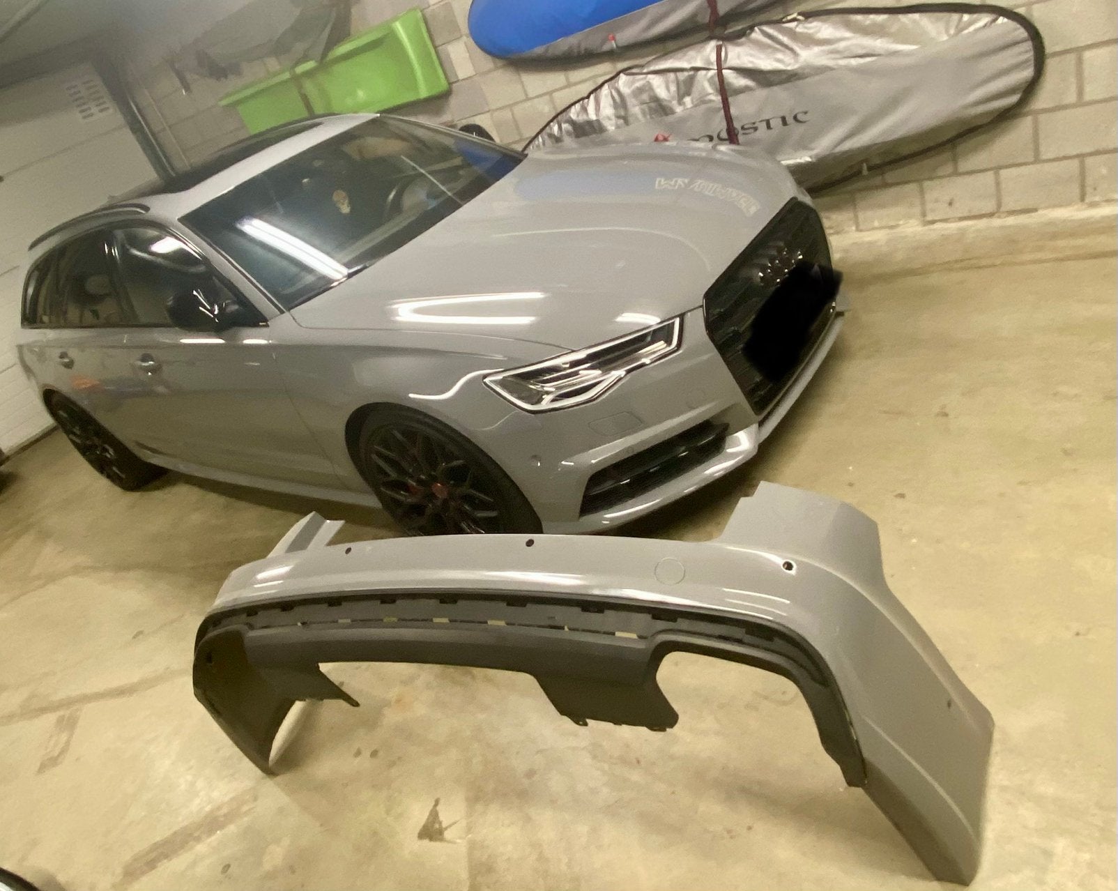 Audi A6 avant c7 2016 Competition  achter bumper, Ophalen, Achter, Audi, Bumper