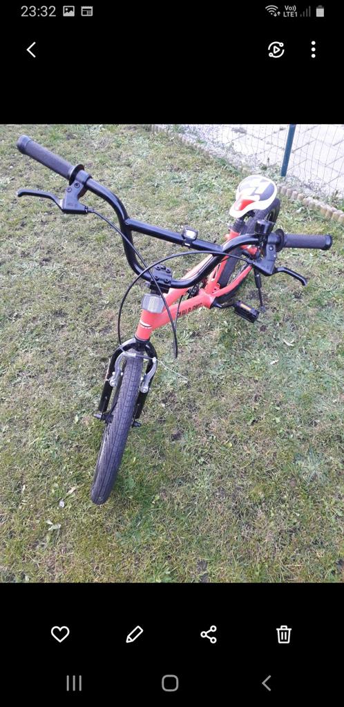 Bmx rood, Ophalen