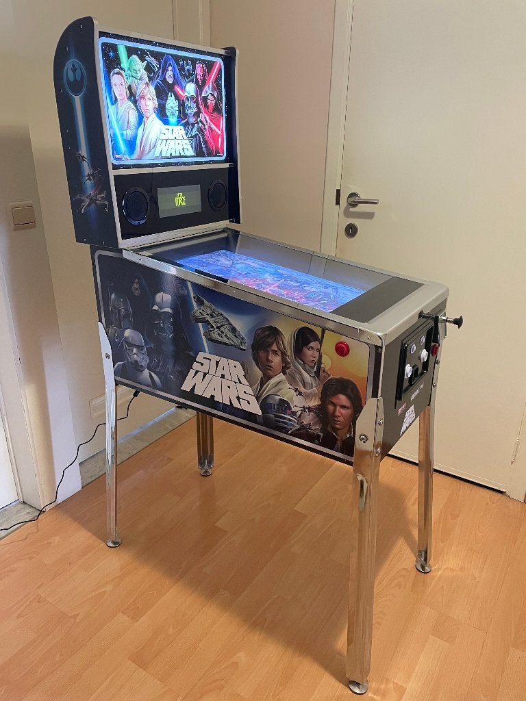 1Up Arcade Star Wars Virtual Pinball / Flipperkast, Gebruikt, Overige soorten, Flipperkast, Ophalen