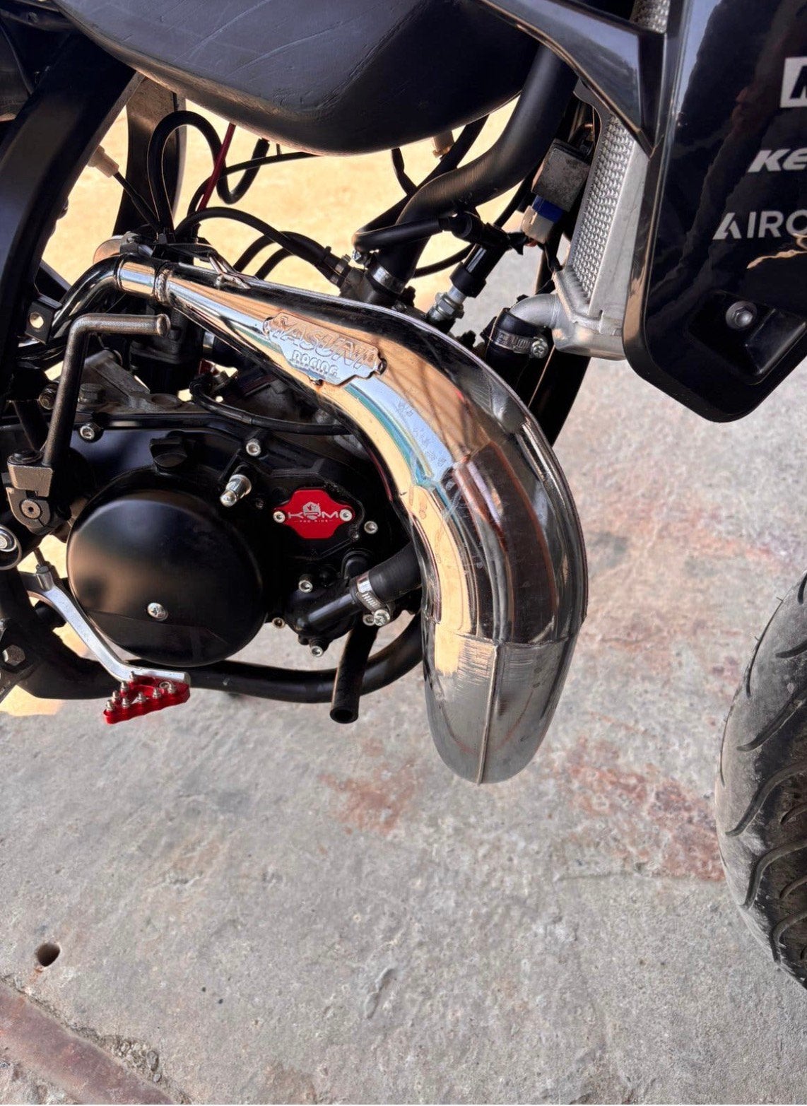 Yasuni Cross Lm chroom 50-70 cc, Ophalen, Zo goed als nieuw