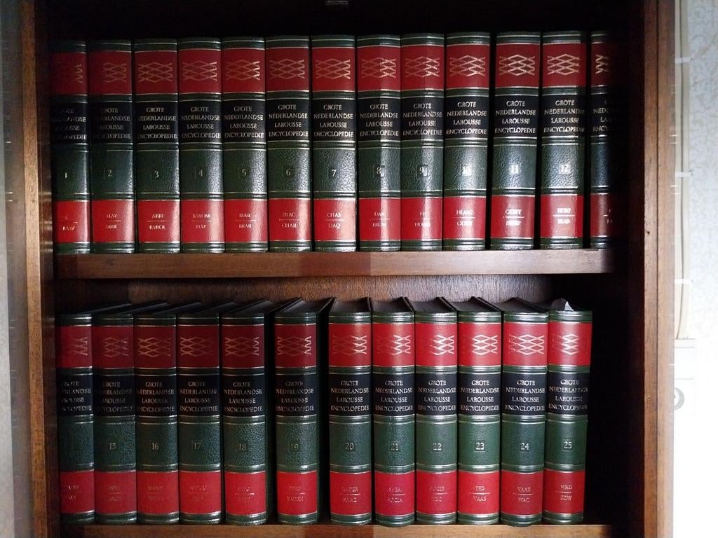 Grote Nederlandse Larousse encyclopedie, Ophalen, Zo goed als nieuw