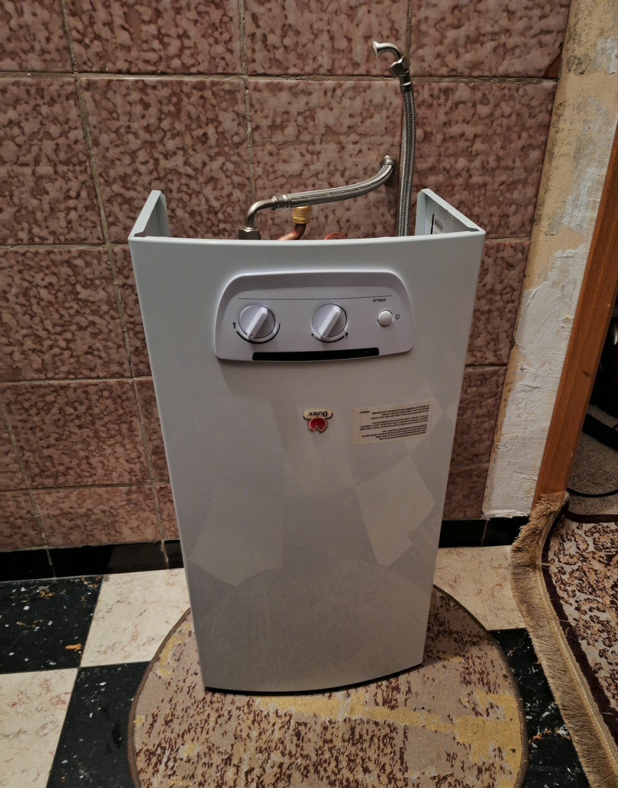 Chauffe eau bulex au gaz, Enlèvement