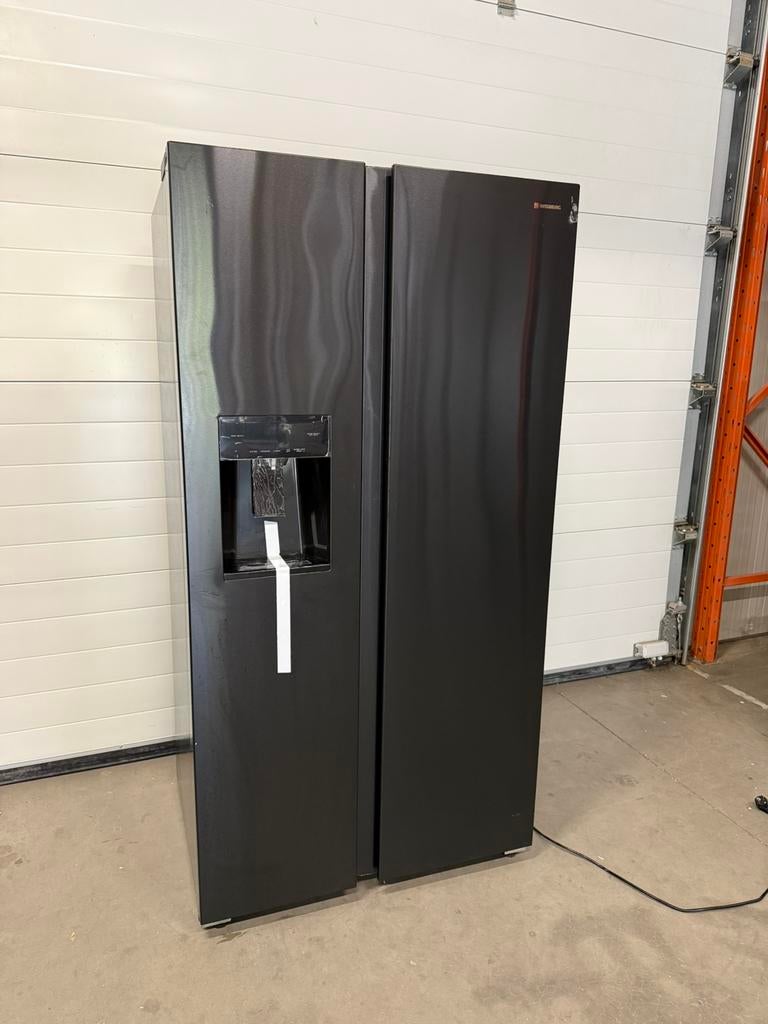 Wisberg WBSBSWID573CB amerikaanse koelkast nieuw, Ophalen, 200 liter of meer, Met aparte vriezer, Nieuw