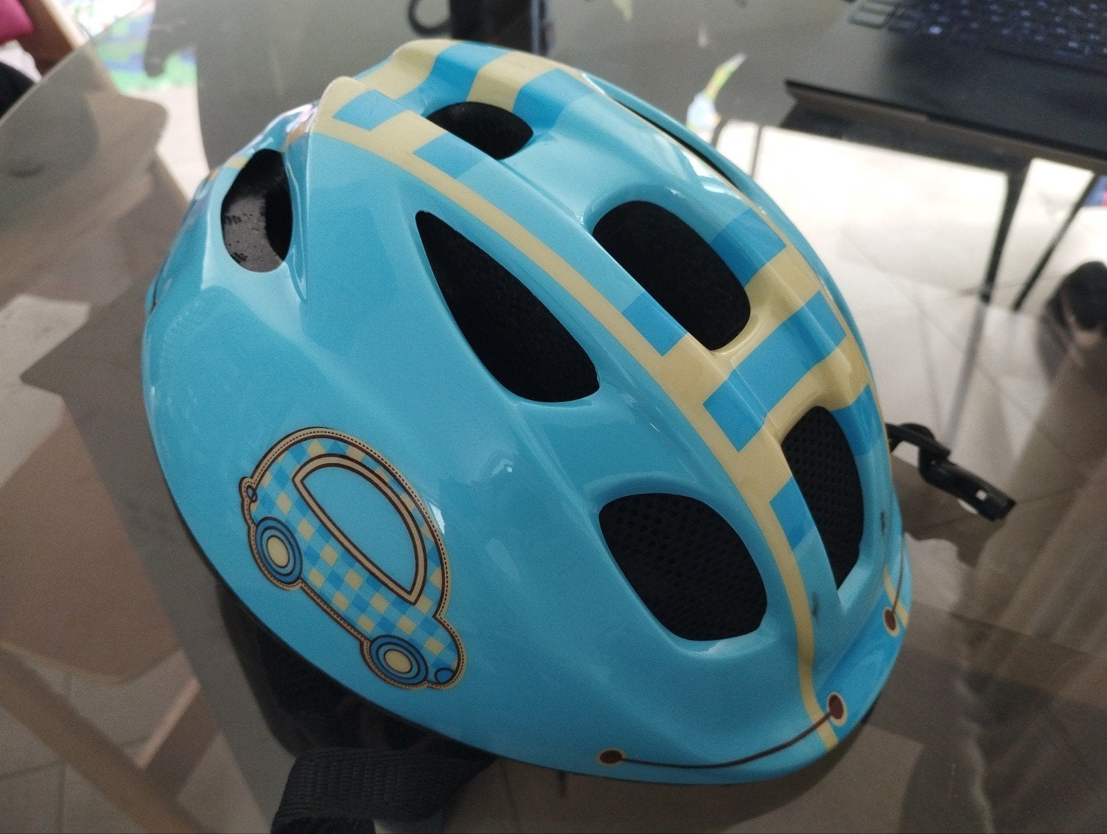 Fietshelm kind XS, Ophalen of Verzenden, Zo goed als nieuw, XS, Jongen of Meisje