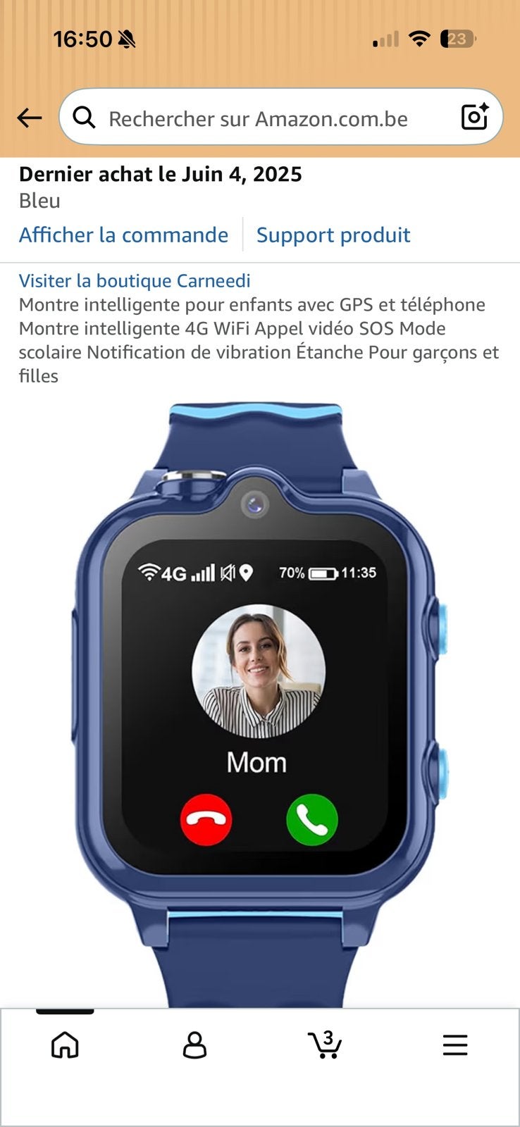 Montre connectée enfant, Bijoux, Sacs & Beauté, Montres | Enfants, Enlèvement, Comme neuf