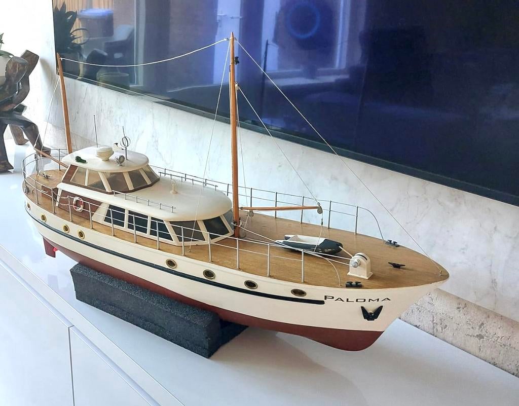 Paloma mooie boot RC, Ophalen, Zo goed als nieuw