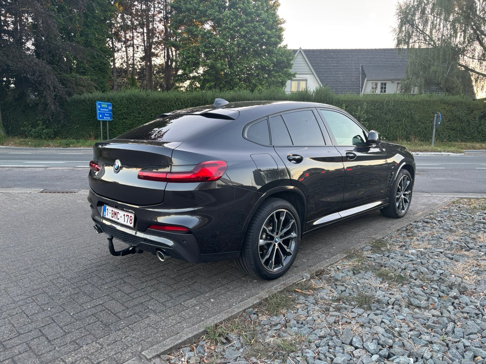 X4 - Benzine - trekhaak - Schuifdak - lage km - M-pakket, Autos, Cuir, Argent ou Gris, Achat, Entretenue par le concessionnaire