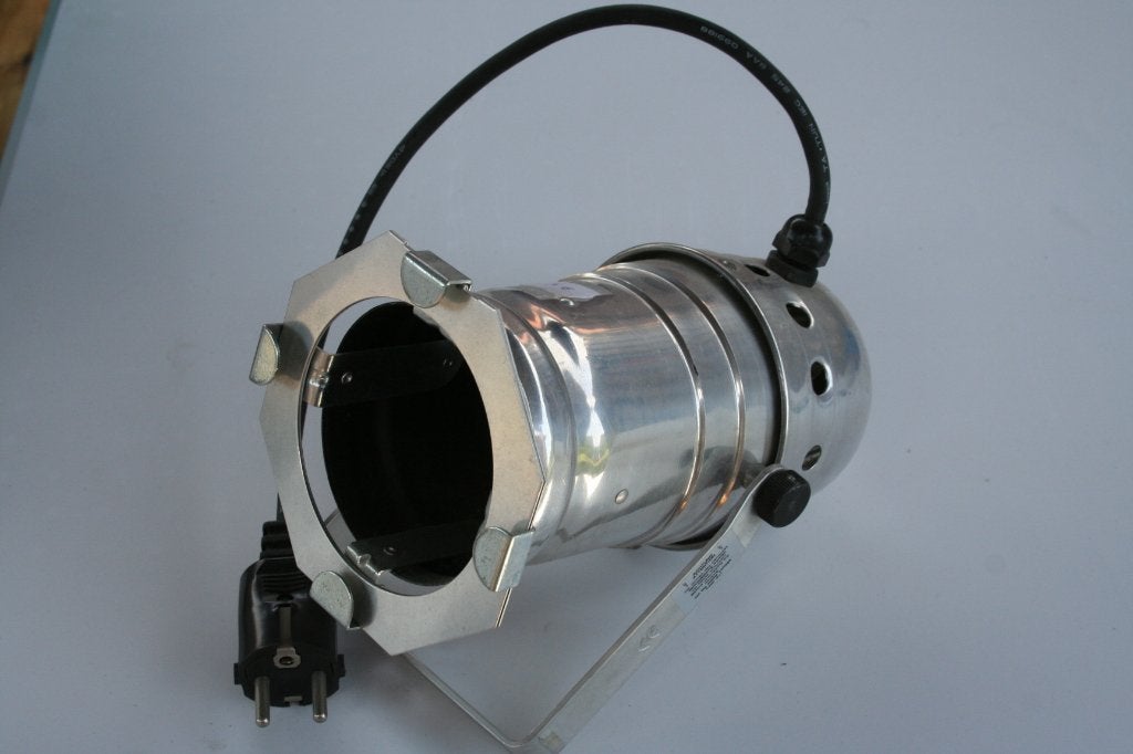disco spots, Ophalen of Verzenden, Gebruikt, Metaal of Aluminium, Plafondspot of Wandspot