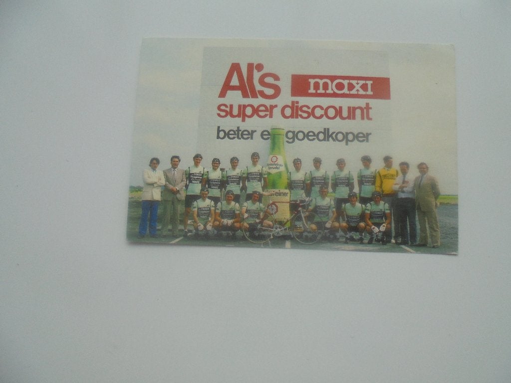 wielerploeg- tonissteiner, Verzamelen, Verzenden, 1980 tot heden, Zo goed als nieuw, Foto
