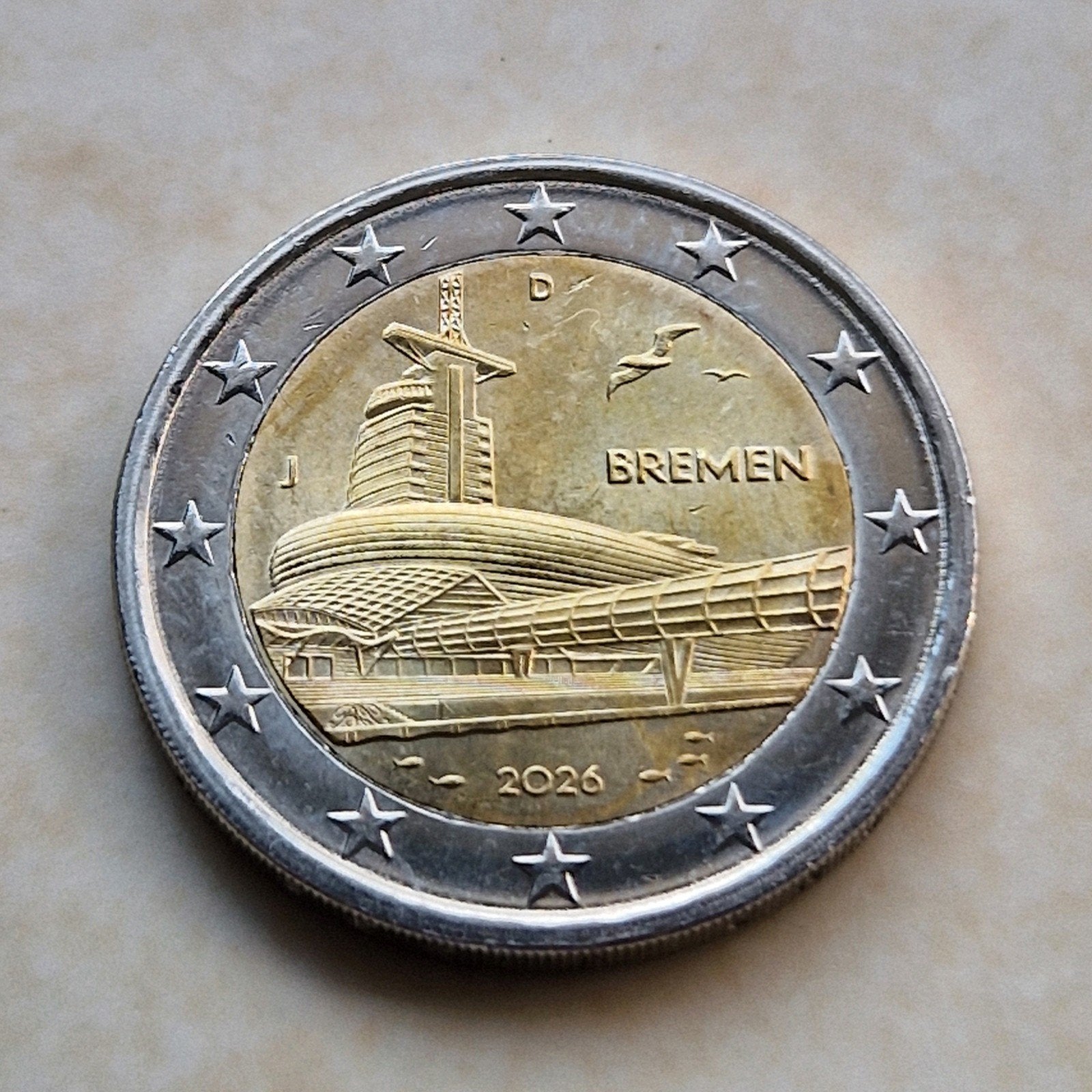 2026 Germany , J, 2 Euro Commemorative Coin, Enlèvement ou Envoi, 2 euros