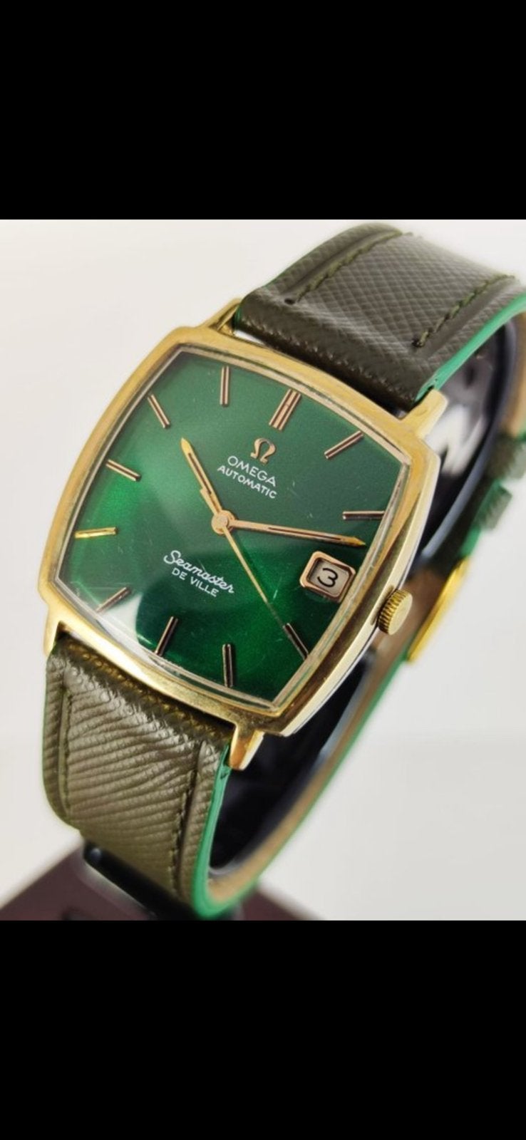 Omega Seamaster De Ville Automatic Cal. 565 – Réf. 162.025, Handtassen en Accessoires, Horloges | Antiek, Ophalen, Goud, Omega