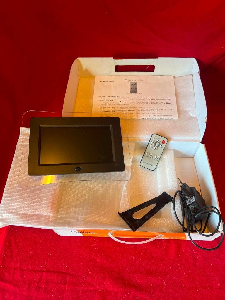 Digitale Fotokader., Audio, Tv en Foto, Ophalen of Verzenden, Nieuw, Afstandsbediening