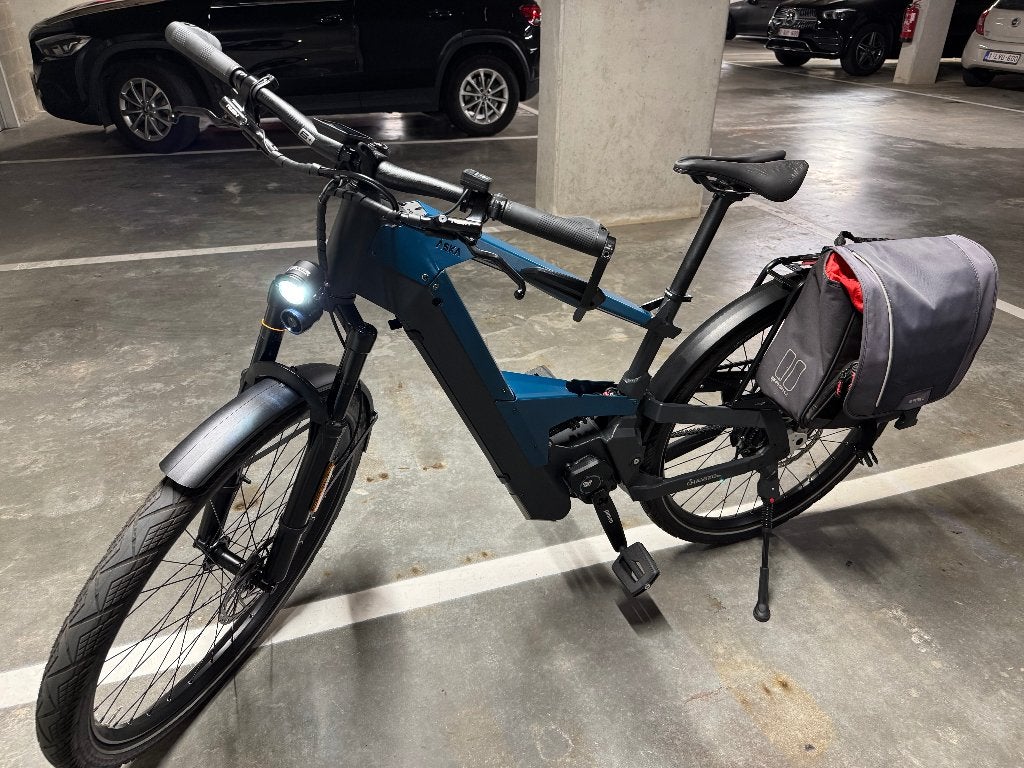 aska supercommuter speedpedelec, Autres marques, 51 à 55 cm, 50 km par batterie ou plus, Comme neuf