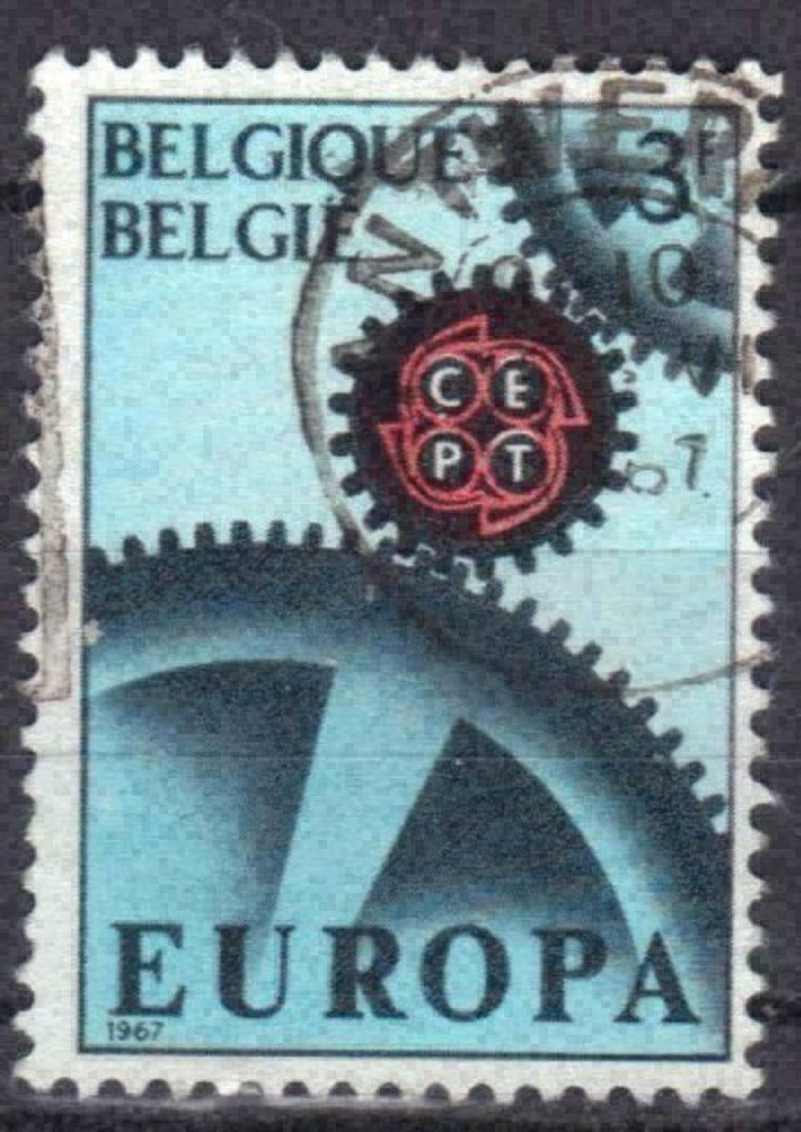 Belgique 1967 - Yvert/OBP 1415 - Europe (ST), Envoi, Affranchi, Oblitéré, Europe