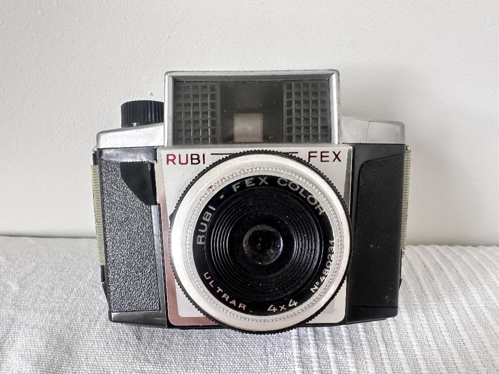 Rubi Fex Color Ultrar 4x4 — vintage camera, Ophalen of Verzenden, 1960 tot 1980, Fototoestel