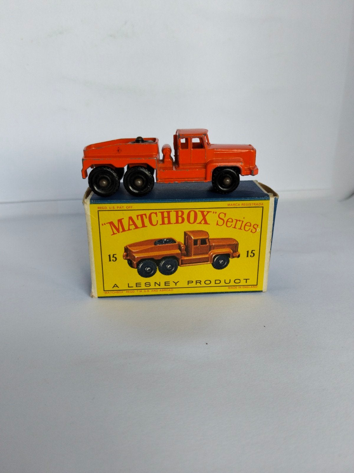 matchbox RARE D-box 15B Rotinoff Mover Lesney.
Model heeft w, Ophalen of Verzenden, Lesney