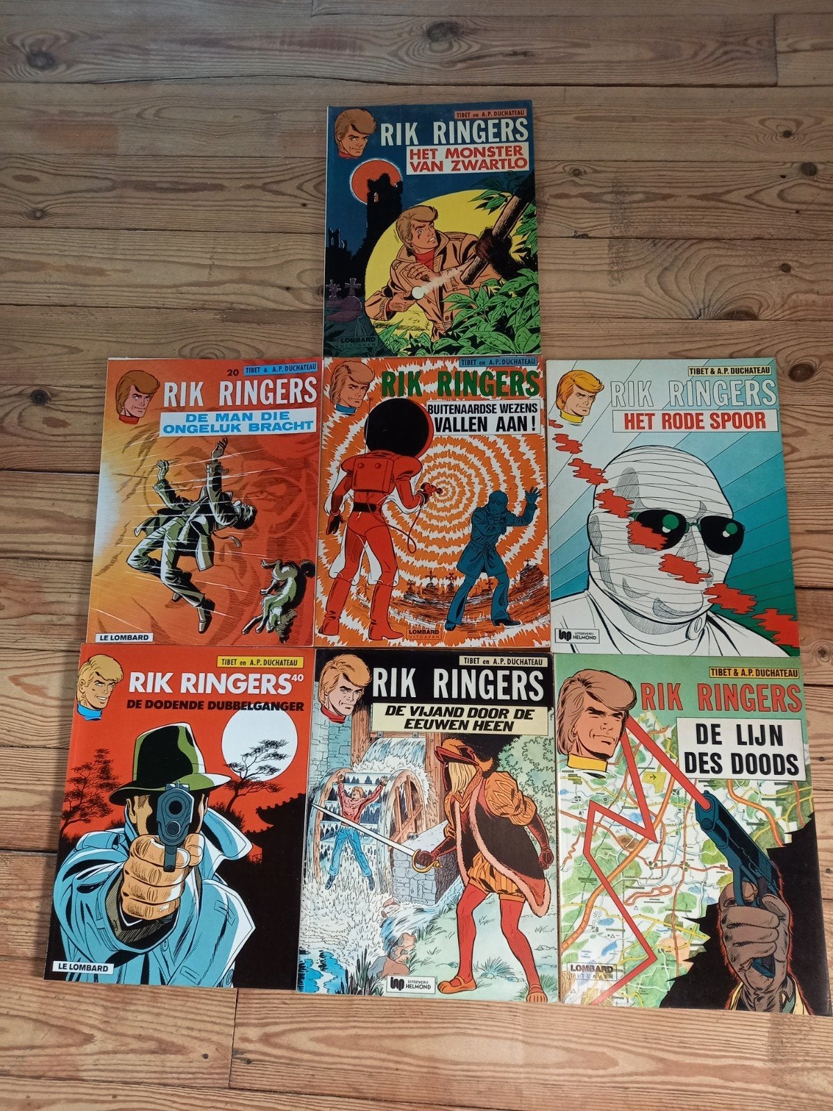 Rik Ringers, Meerdere stripboeken, Ophalen, Tibet & A.P. Duchâteau