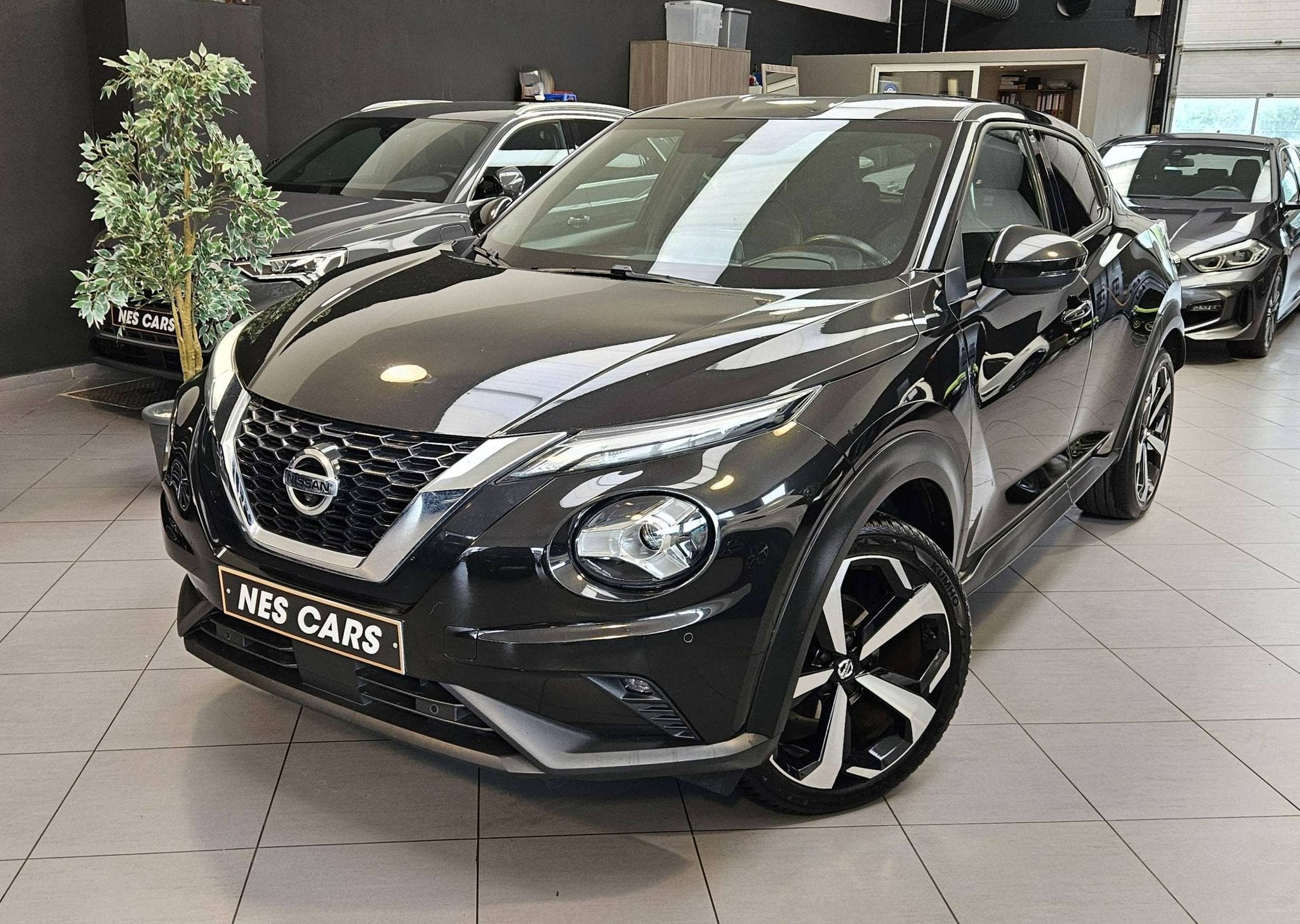 Nissan Juke JUKE 1.0 DIG-T 2WD SPORT,CUIR,GPS,CAMERA 360,JA, Auto's, Nissan, Voorwielaandrijving, Adaptive Cruise Control, Zwart