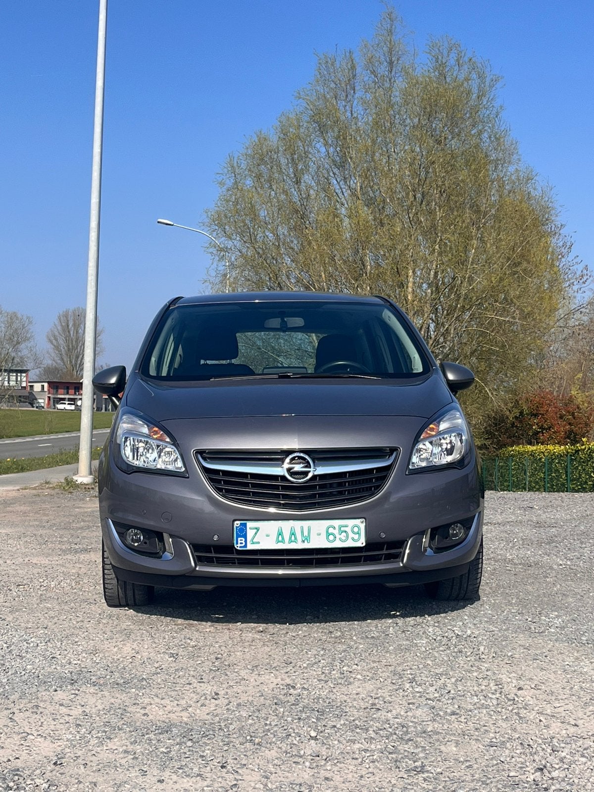 Opel Meriva 1.4 benzine, 53.000 km, 2017 bouwjaar, Auto's, Dealer onderhouden, Monovolume, Bedrijf, Zilver of Grijs