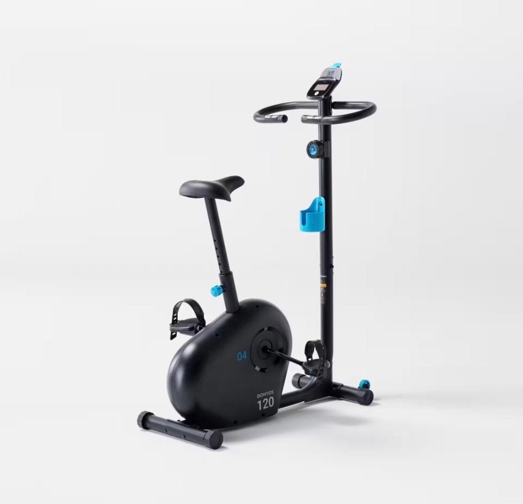 Hometrainer EB 120 - DOMYOS, Sports & Fitness, Appareils de fitness, Enlèvement, Comme neuf, Jambes, Vélo d'appartement